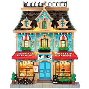 Фасад Французская кондитерская, 26*20 см, подсветка, батарейки