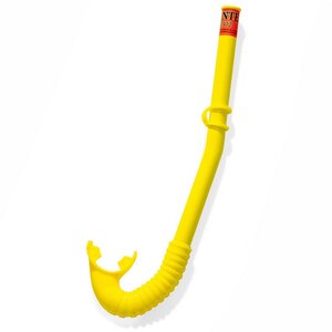 Трубка для плавания Hi-Flow Play жёлтая, 3-10 лет