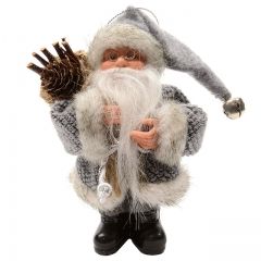 Елочная игрушка Санта с Шишкой 13 см, подвеска Kaemingk фото 1