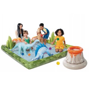 Игровой центр Приключения Юрского Периода 201*36 см, с фонтаном и игрушками