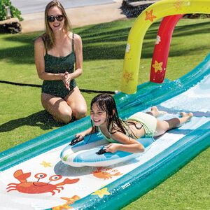 Водная дорожка для скольжения Surfing Fun 561 см с двумя надувными серфами INTEX фото 5