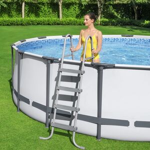 Круглый каркасный бассейн Bestway Steel Pro Max 396*122 см, фильтр-насос, аксессуары Bestway фото 4