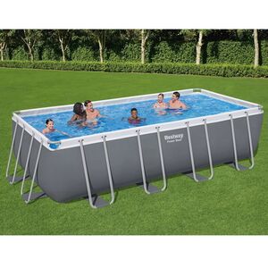 Прямоугольный каркасный бассейн 5619Q Bestway Power Steel 549*274*132 см, песочный фильтр, аксессуары, уцененный Bestway фото 2