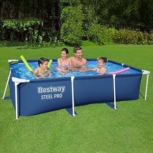 Прямоугольный каркасный бассейн 56403 Bestway Steel Pro (Бествей Стил Про) 259*170*61 см Bestway (Бествей) фото 2