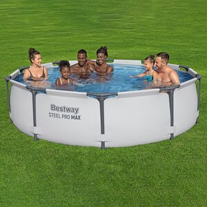 Каркасный бассейн 56406 Bestway Steel Pro Max 305*76 см