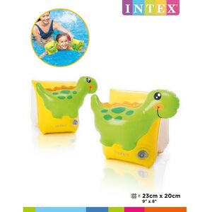 Нарукавники Динозаврики 23*20 см, 3-6 лет INTEX фото 4