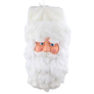 Украшение Санта в Белом Колпаке 44 см, подвеска