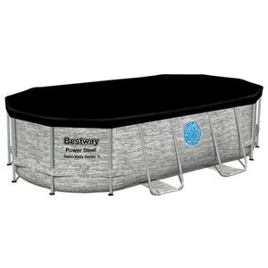 Каркасный овальный бассейн Bestway Power Steel Swim Vista 427*250*100 см, фильтр-насос, аксессуары Bestway фото 5