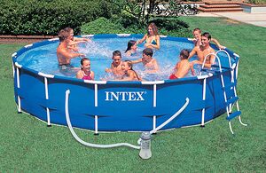 Бассейн INTEX 457х91, с аксессуарами