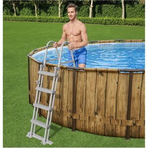 Каркасный бассейн Bestway Power Steel Swim Vista 549*122 см, фильтр-насос, аксессуары Bestway фото 3