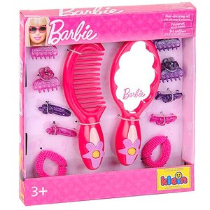 Набор парикмахера с зеркалом BARBIE 12 предметов Klein фото 1