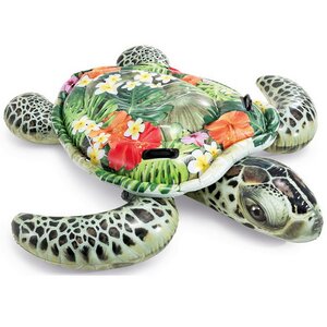 Надувная игрушка Зеленая Морская Черепаха 191*170 см INTEX фото 3
