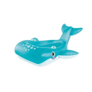 Надувная игрушка для плавания Голубой Кит 168*140 см INTEX фото 3