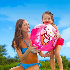 Надувной мяч Hello Kitty (Хелло Китти) 51 см INTEX (Интекс) фото 1
