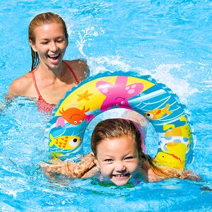 Надувной круг Морские жители 61 см голубой INTEX (Интекс) фото 1