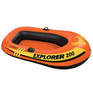 Надувная лодка Explorer-200 двухместная 185*94*41 см INTEX фото 1