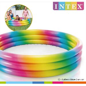 Детский бассейн Радужные Круги 147*33 см INTEX (Интекс) фото 3