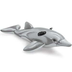 Надувная игрушка Дельфин 175*66 см, до 40 кг, серый INTEX (Интекс) фото 3