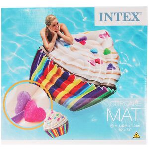 Надувной матрас-плот Капкейк 132*127 см INTEX фото 3