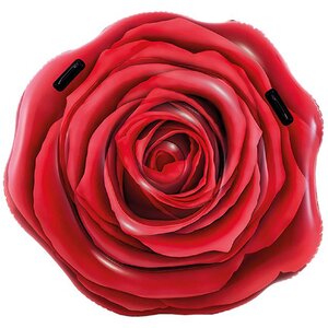 Большой надувной матрас Красная Роза 127*119 см INTEX фото 3