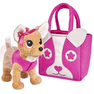 Chi Chi Love Чихуахуа Модница 20 см с розовой сумочкой Simba фото 1