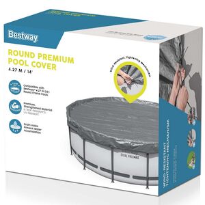 Тент для каркасного бассейна 427 см Bestway (Бествей) 58950 Bestway (Бествей) фото 3