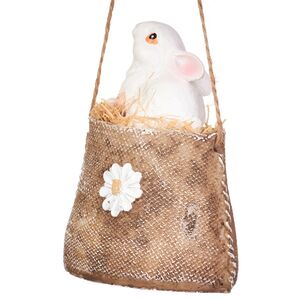 Елочная игрушка Country Bunny 9 см, подвеска Breitner фото 3