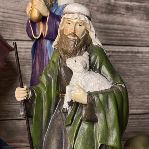 Рождественский вертеп Светлый праздник в Вифлееме 6-26 см, 11 фигурок Kaemingk фото 5