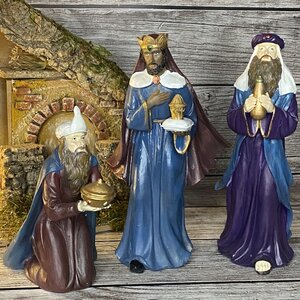 Рождественский вертеп Светлый праздник в Вифлееме 6-26 см, 11 фигурок Kaemingk фото 7