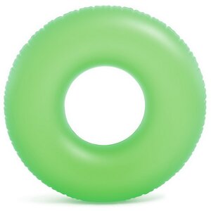 Надувной круг Неон 91 см зеленый INTEX фото 2