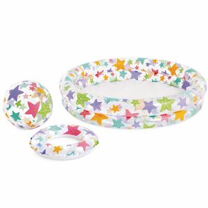 Детский бассейн Морские Звезды 122*25 см с мячом и кругом INTEX (Интекс) фото 2