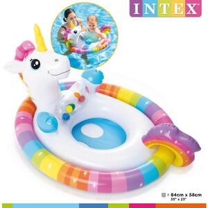 Надувные ходунки Единорог 84*58 см, до 23 кг INTEX (Интекс) фото 3