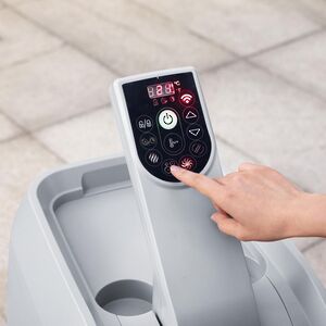 Надувной спа-бассейн 216*80 см 6001T Bestway Santorini Smart HydroJet Pro (Бествей Санторини Смарт Гидроджет Про), теплосберегающий тент, подсветка Bestway (Бествей) фото 9