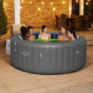 Надувной спа-бассейн 216*80 см 6001T Bestway Santorini Smart HydroJet Pro (Бествей Санторини Смарт Гидроджет Про), теплосберегающий тент, подсветка Bestway (Бествей) фото 5