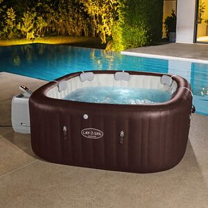 Надувной спа-бассейн 201*80 см 6001U Bestway Maldives Smart HydroJet Pro (Бествей Мальдивы Смарт Гидроджет Про), теплосберегающий тент, подсветка Bestway (Бествей) фото 10