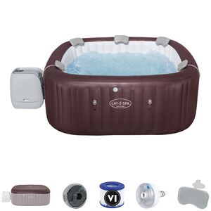 Надувной спа-бассейн 201*80 см 6001U Bestway Maldives Smart HydroJet Pro (Бествей Мальдивы Смарт Гидроджет Про), теплосберегающий тент, подсветка Bestway (Бествей) фото 2