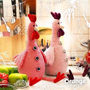 Мягкая игрушка Петушок Том 35 см Orange Toys (Орандж Тойс) фото 2