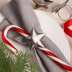 Кольца для салфеток Звезды, 4 шт