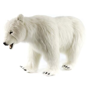Большая мягкая игрушка Полярный медведь 110 см Hansa Creation фото 5