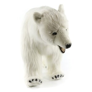 Большая мягкая игрушка Полярный медведь 110 см Hansa Creation фото 4