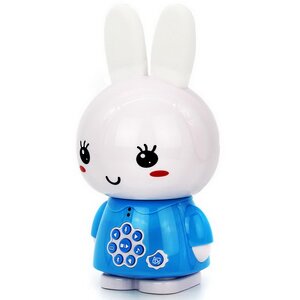 Медиаплеер-ночник Медовый зайка Alilo G6+ Bluetooth, голубой Alilo фото 2