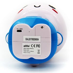Медиаплеер-ночник Медовый зайка Alilo G6+ Bluetooth, голубой Alilo фото 4