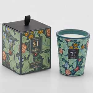 Ароматическая свеча в стакане The Heritage: Цитрус и Вербена 12 см, 40 часов горения EDG фото 6