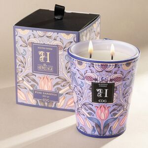 Ароматическая свеча в стакане The Heritage: Нежная Гардения 12 см, 40 часов горения EDG фото 1