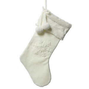 Новогодний носок Swedish Snowflake 53 см