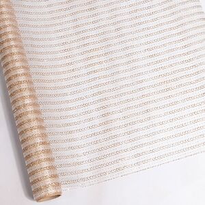 Ткань для декорирования Золотой путь 35*200 см кремовая Kaemingk фото 3