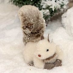 Елочная игрушка "Белочка с орешком", 12 см, подвеска Kaemingk фото 1