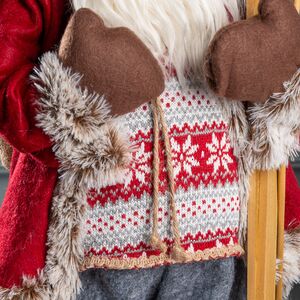 Фигура под елку Санта из сказочного Тронхейма 60 см Kaemingk фото 8