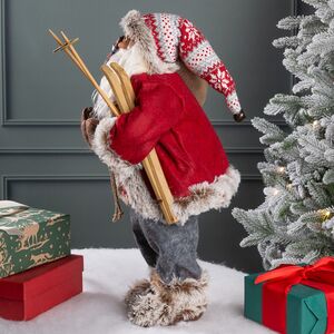 Фигура под елку Санта из сказочного Тронхейма 45 см Kaemingk фото 7