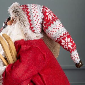 Фигура под елку Санта из сказочного Тронхейма 45 см Kaemingk фото 4